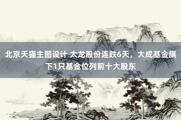 北京天猫主图设计 太龙股份连跌6天，大成基金旗下1只基金位列前十大股东